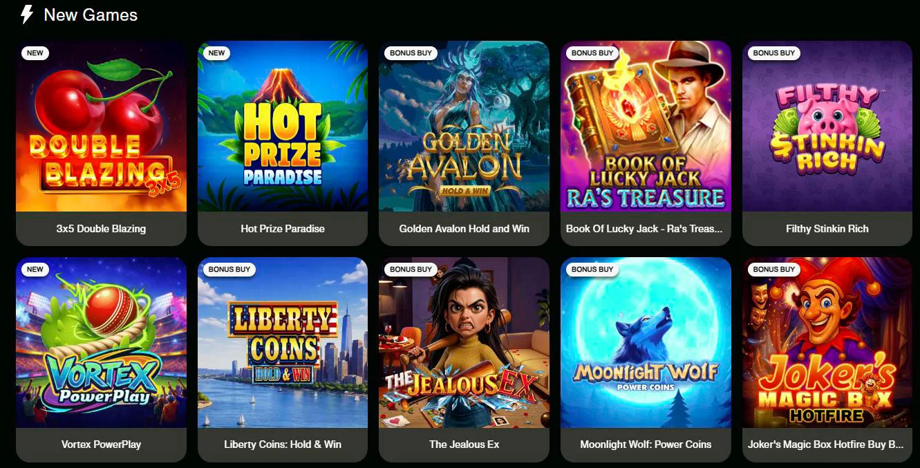 novos jogos cashwin casino