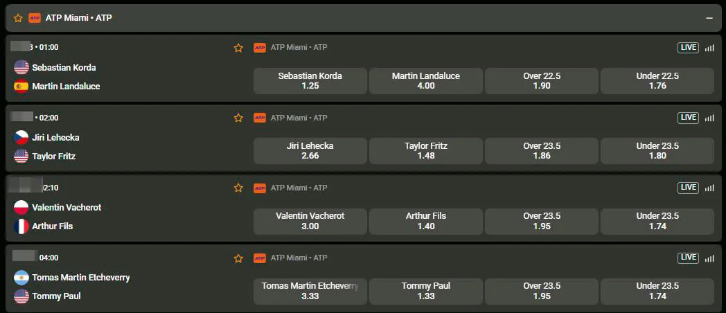 apostas de tênis cashwin casino